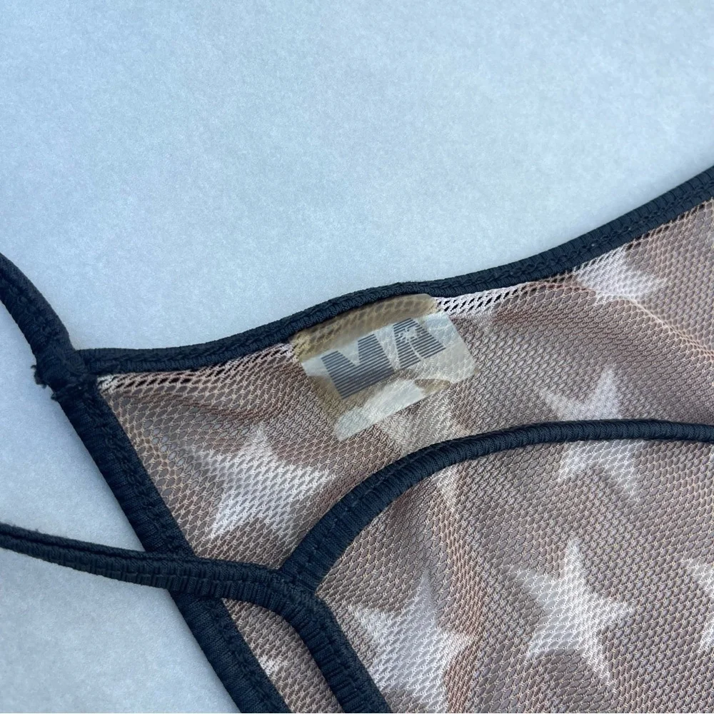 Minimale Animale Mesh Star Bralette